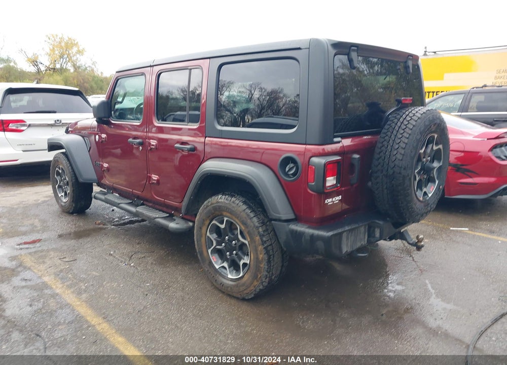 2021 JEEP WRANGLER UNLIMITED SPORT S 4X4 VIN: 1C4HJXDN8MW705839