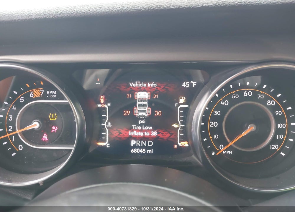 2021 JEEP WRANGLER UNLIMITED SPORT S 4X4 VIN: 1C4HJXDN8MW705839
