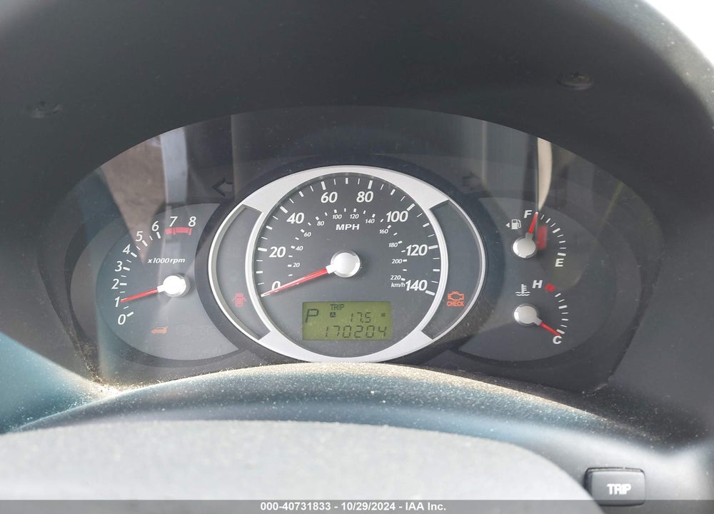2007 HYUNDAI TUCSON GLS VIN: KM8JM12B17U605267