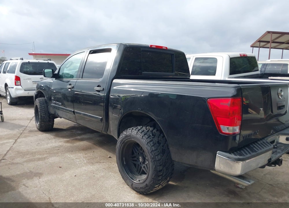 2009 NISSAN TITAN SE VIN: 1N6BA07D59N302573