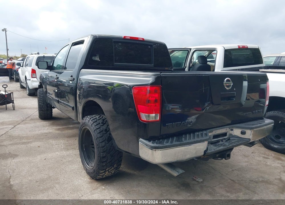 2009 NISSAN TITAN SE VIN: 1N6BA07D59N302573