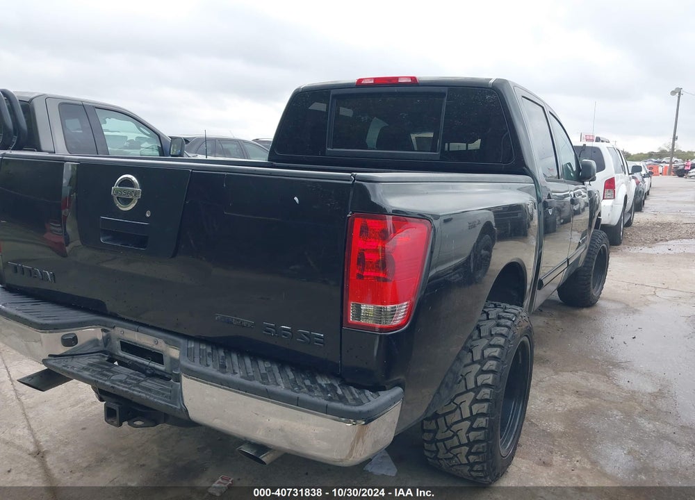 2009 NISSAN TITAN SE VIN: 1N6BA07D59N302573
