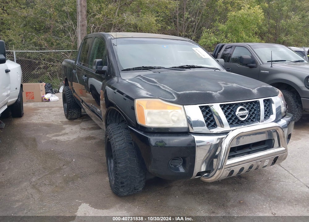 2009 NISSAN TITAN SE VIN: 1N6BA07D59N302573