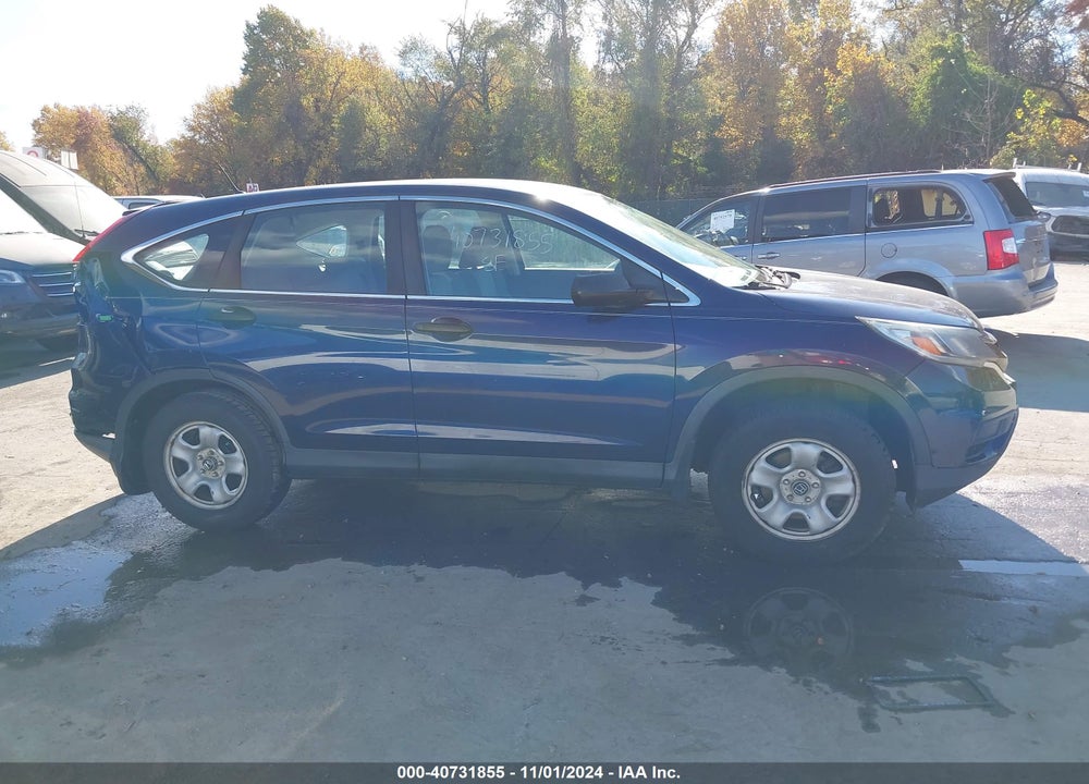 2015 HONDA CR-V LX VIN: 5J6RM4H3XFL086288