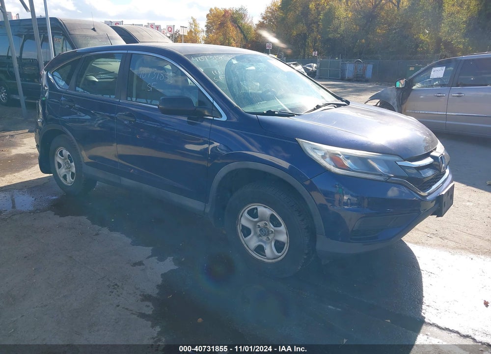 2015 HONDA CR-V LX VIN: 5J6RM4H3XFL086288