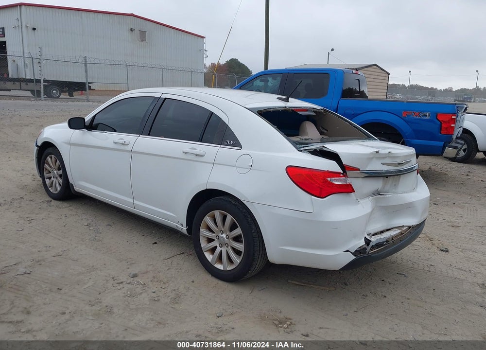 2013 CHRYSLER 200 TOURING VIN: 1C3CCBBB0DN600349