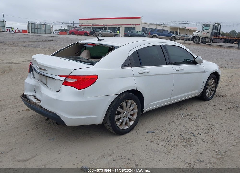 2013 CHRYSLER 200 TOURING VIN: 1C3CCBBB0DN600349