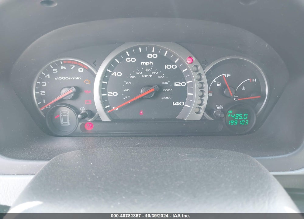 2004 HONDA PILOT LX VIN: 2HKYF18154H598597