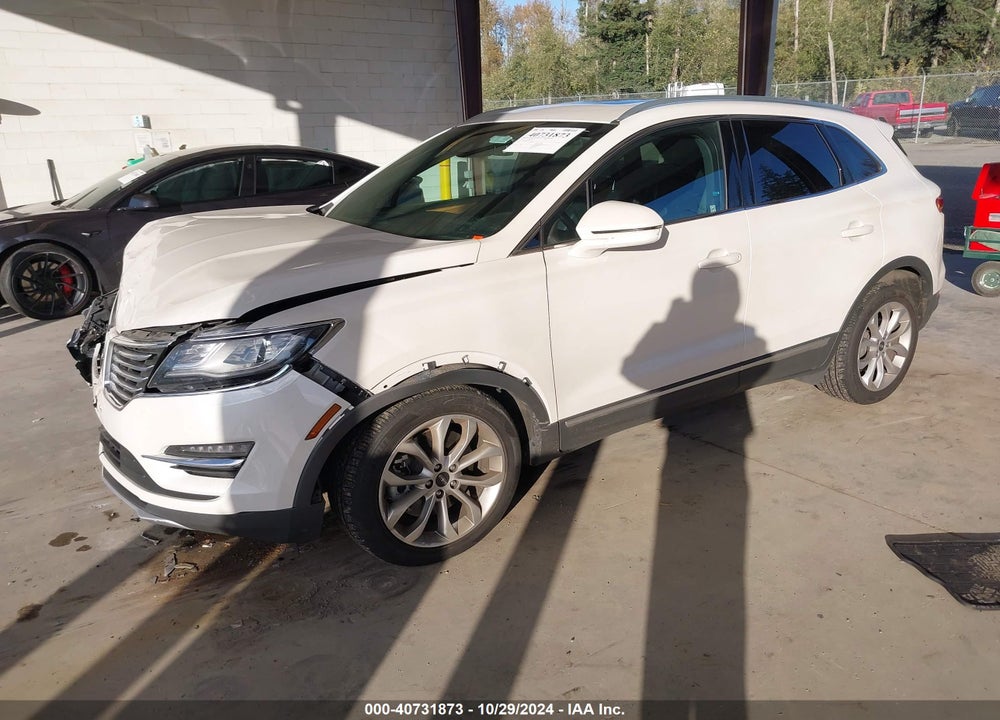 2016 LINCOLN MKC SELECT VIN: 5LMTJ2DH7GUJ01277