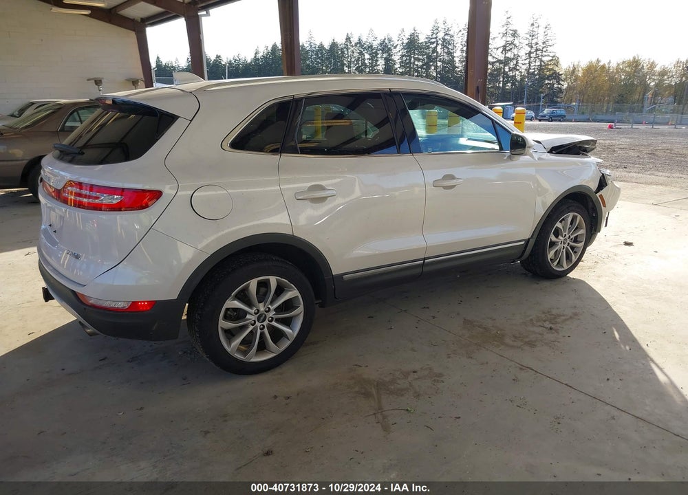 2016 LINCOLN MKC SELECT VIN: 5LMTJ2DH7GUJ01277