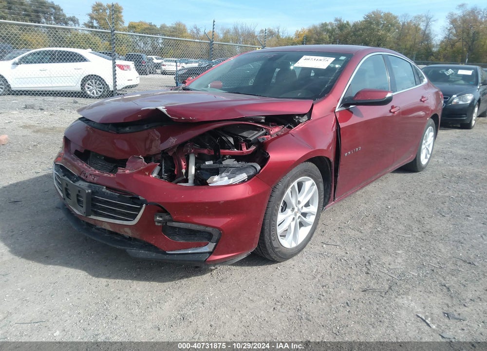2018 CHEVROLET MALIBU LT VIN: 1G1ZD5ST0JF161505
