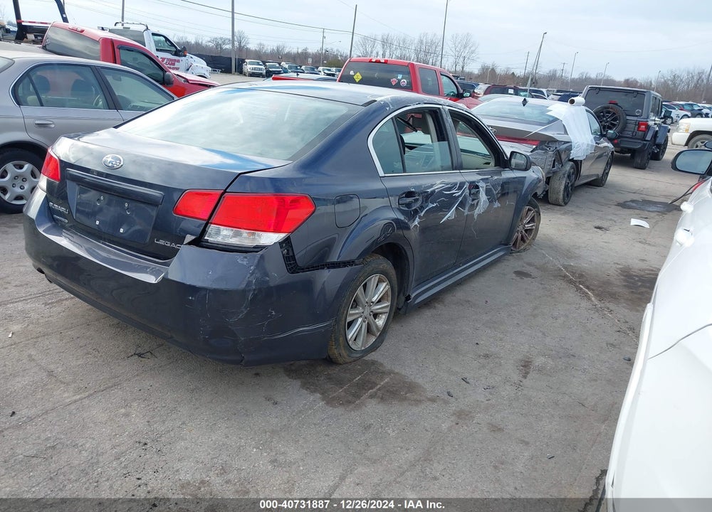 2010 SUBARU LEGACY VIN: 4S3BMBC61A3246905