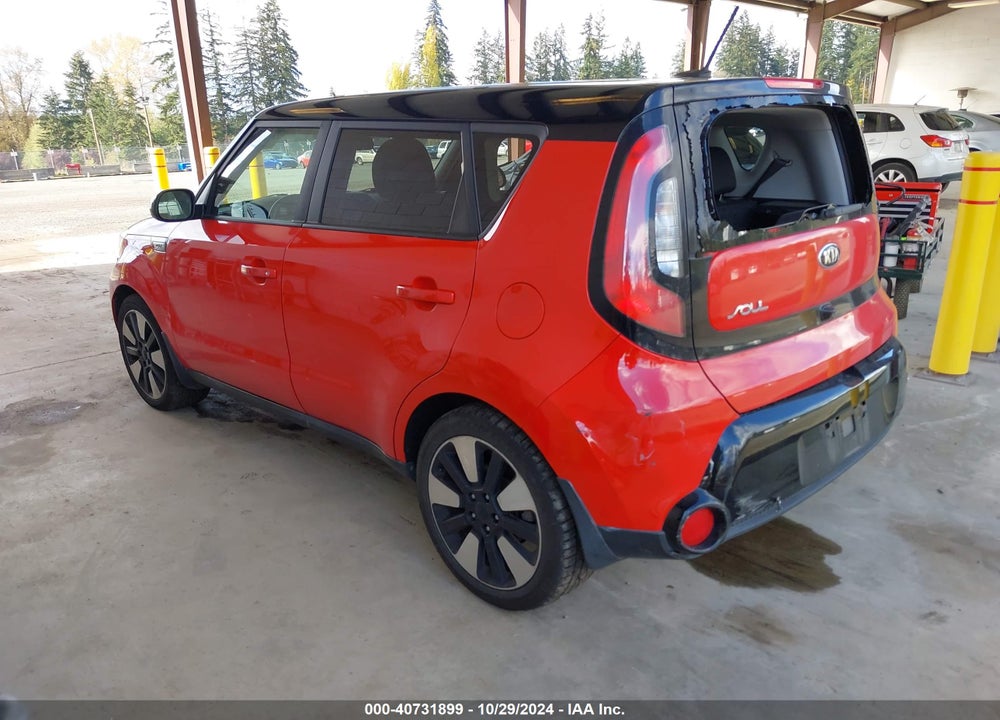 2016 KIA SOUL VIN: KNDJP3A59G7314047