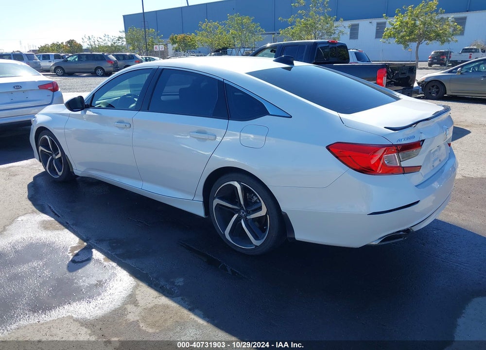 2022 HONDA ACCORD VIN: 1HGCV1F33NA069712