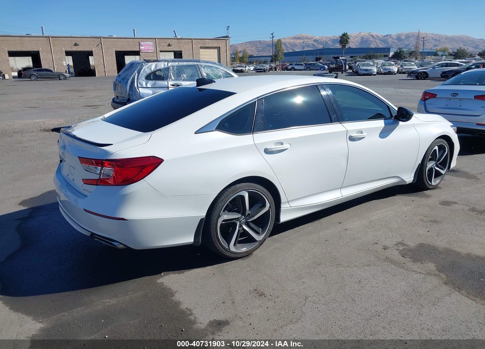 2022 HONDA ACCORD VIN: 1HGCV1F33NA069712