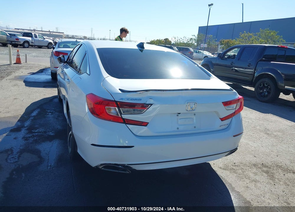 2022 HONDA ACCORD VIN: 1HGCV1F33NA069712