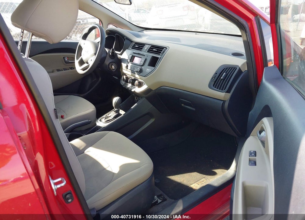 2014 KIA RIO LX VIN: KNADM4A37E6393583