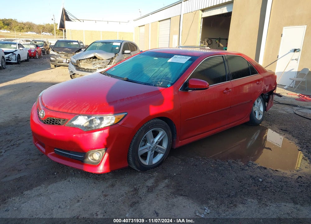 2012 TOYOTA CAMRY SE VIN: 4T1BF1FK4CU627962