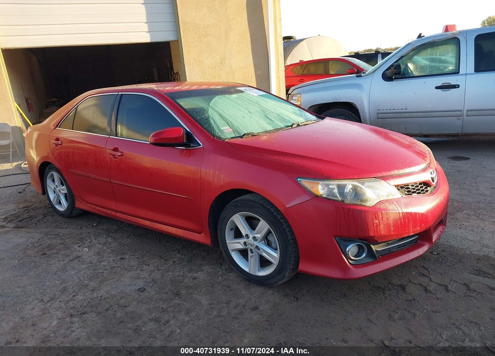 2012 TOYOTA CAMRY SE VIN: 4T1BF1FK4CU627962