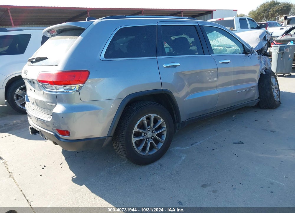 2014 JEEP GRAND CHEROKEE LIMITED VIN: 1C4RJFBG7EC416344
