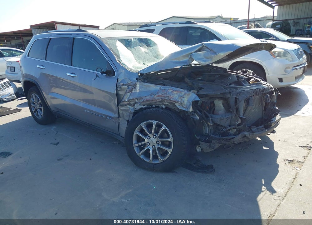 2014 JEEP GRAND CHEROKEE LIMITED VIN: 1C4RJFBG7EC416344