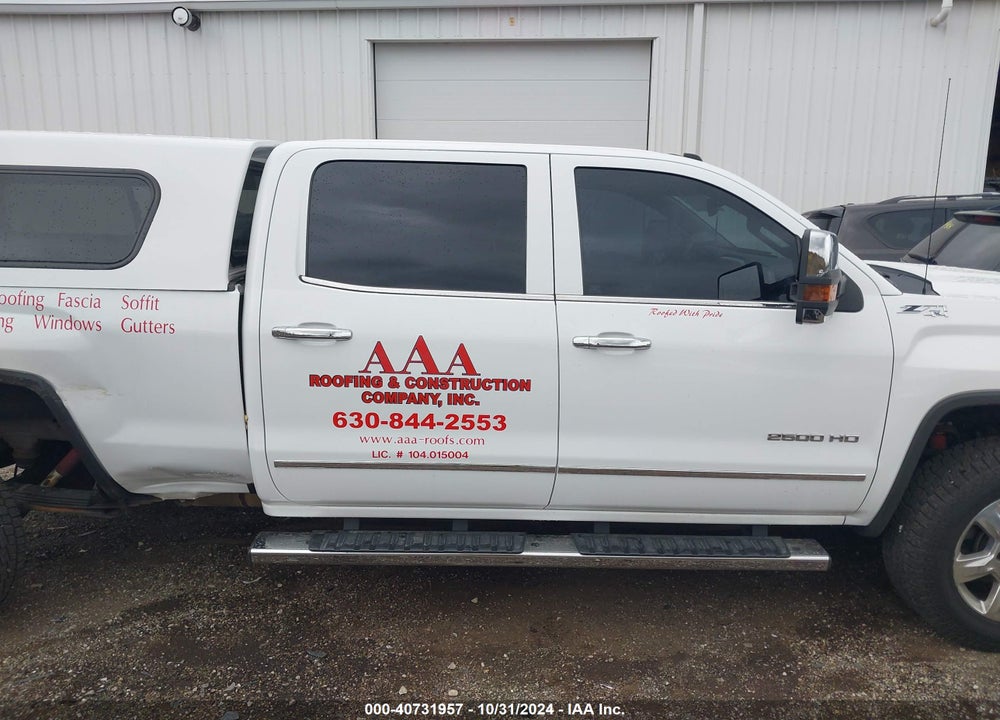 2018 GMC SIERRA 2500HD SLT VIN: 1GT12TEG7JF124478