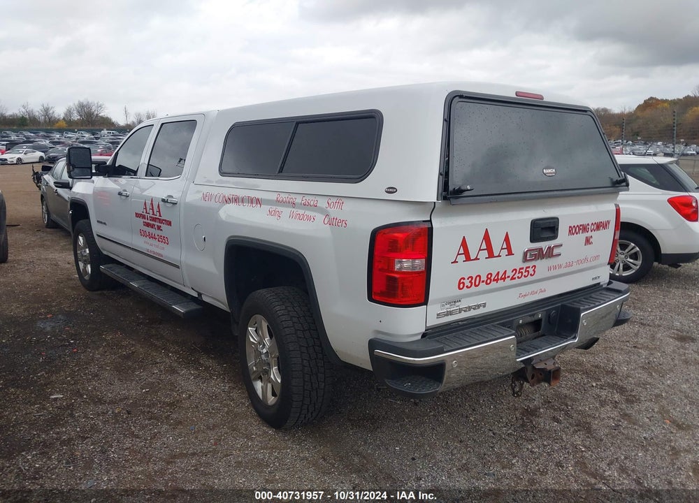 2018 GMC SIERRA 2500HD SLT VIN: 1GT12TEG7JF124478