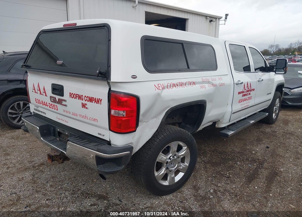 2018 GMC SIERRA 2500HD SLT VIN: 1GT12TEG7JF124478