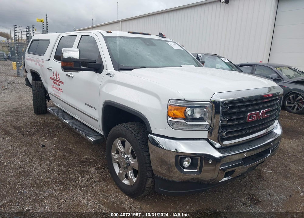2018 GMC SIERRA 2500HD SLT VIN: 1GT12TEG7JF124478