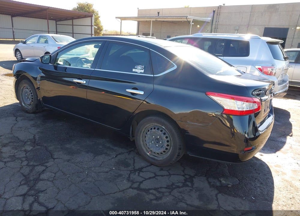 2014 NISSAN SENTRA FE+ S/FE+ SV/S/SL/SR/SV VIN: 3N1AB7AP4EY236444