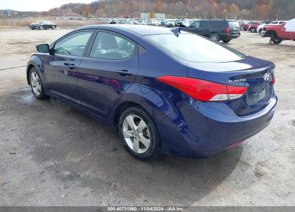 2012 HYUNDAI ELANTRA GLS VIN: 5NPDH4AE4CH109421