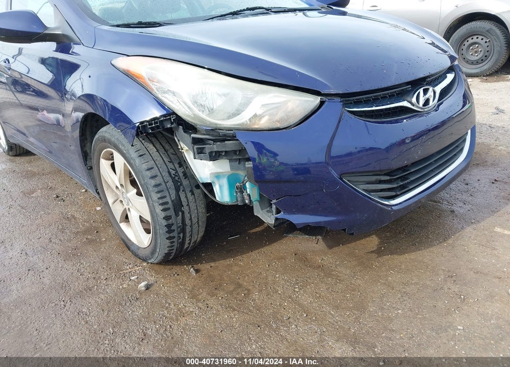 2012 HYUNDAI ELANTRA GLS VIN: 5NPDH4AE4CH109421