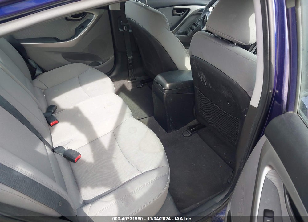 2012 HYUNDAI ELANTRA GLS VIN: 5NPDH4AE4CH109421