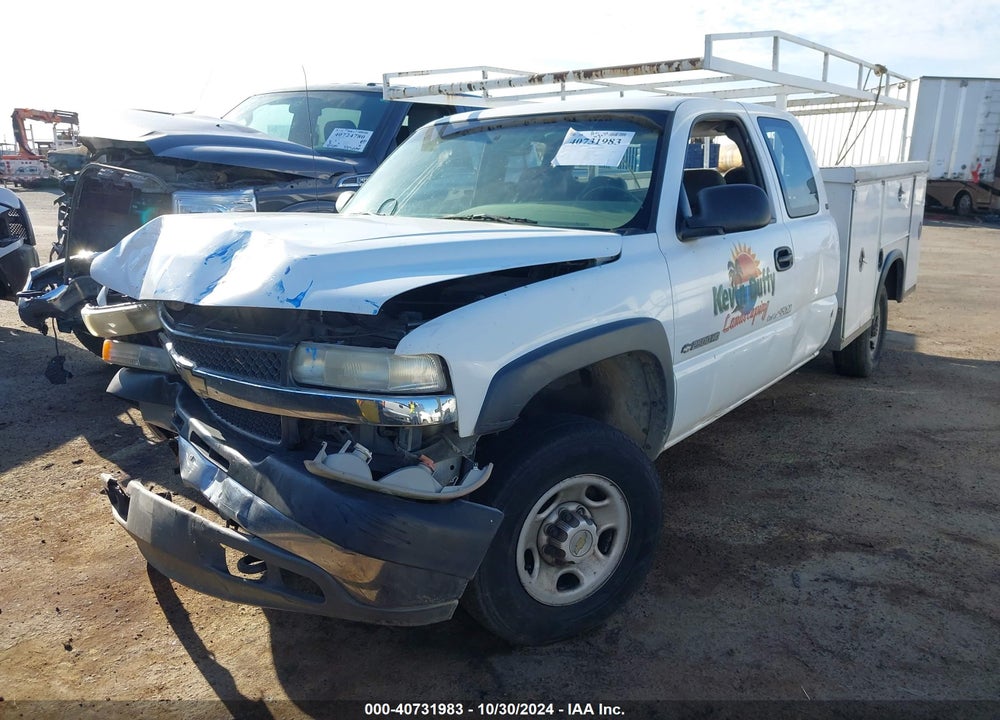 2002 CHEVROLET SILVERADO 2500HD VIN: 1GCHC29U72E103692