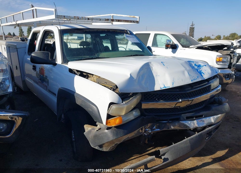 2002 CHEVROLET SILVERADO 2500HD VIN: 1GCHC29U72E103692