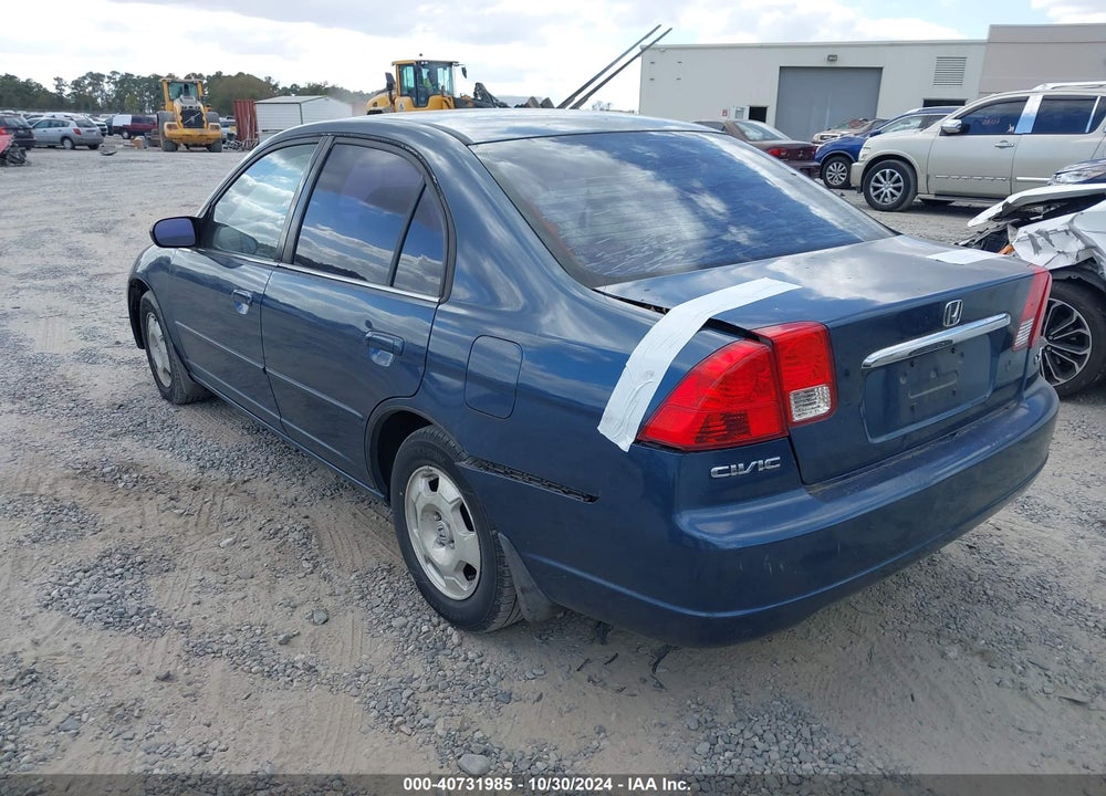 2003 HONDA CIVIC LX VIN: JHMES16523S001666