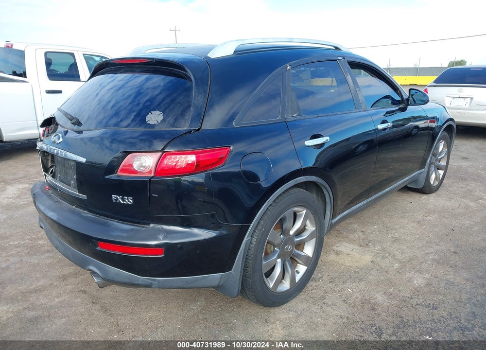 2004 INFINITI FX35 VIN: JNRAS08U94X111200