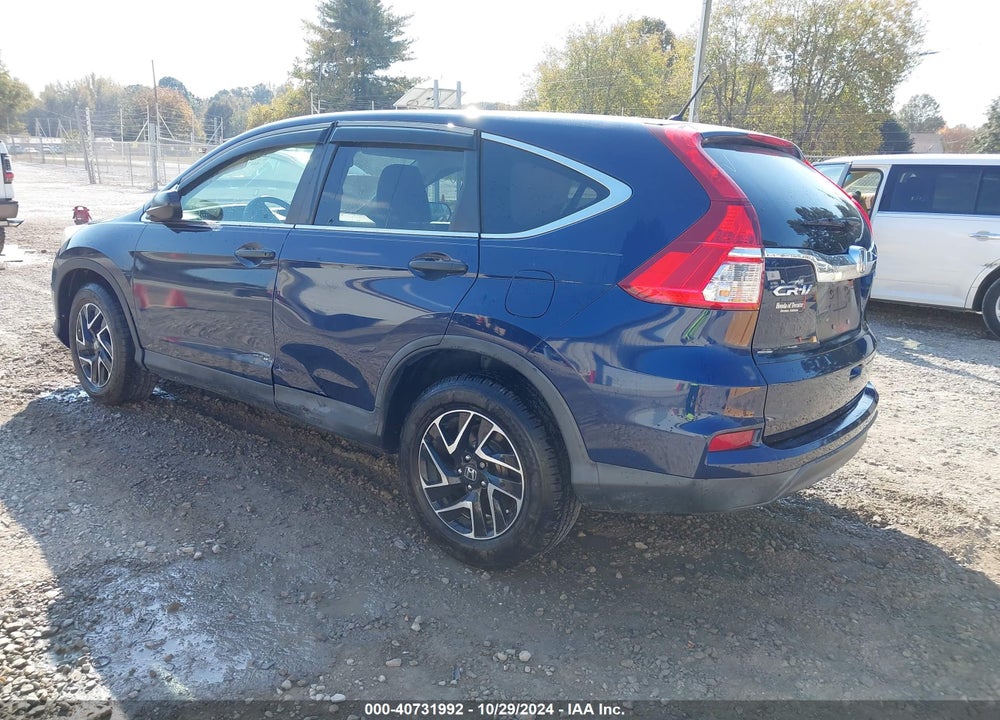2016 HONDA CR-V SE VIN: 2HKRM4H41GH712122