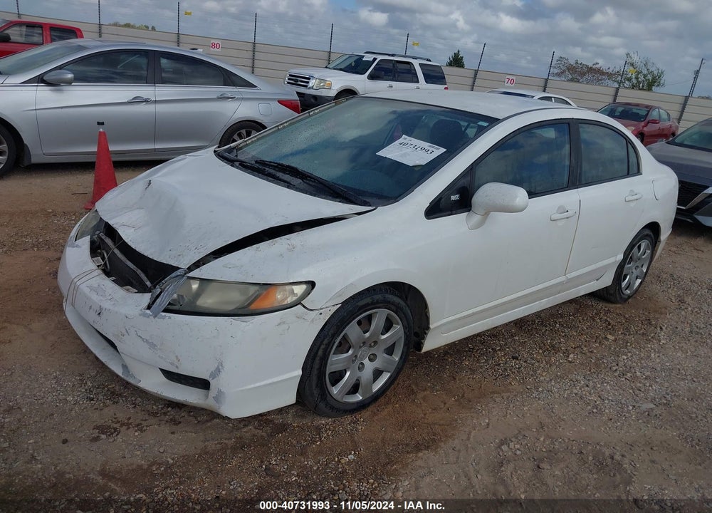 2010 HONDA CIVIC VIN: 2HGFA1F52AH537676