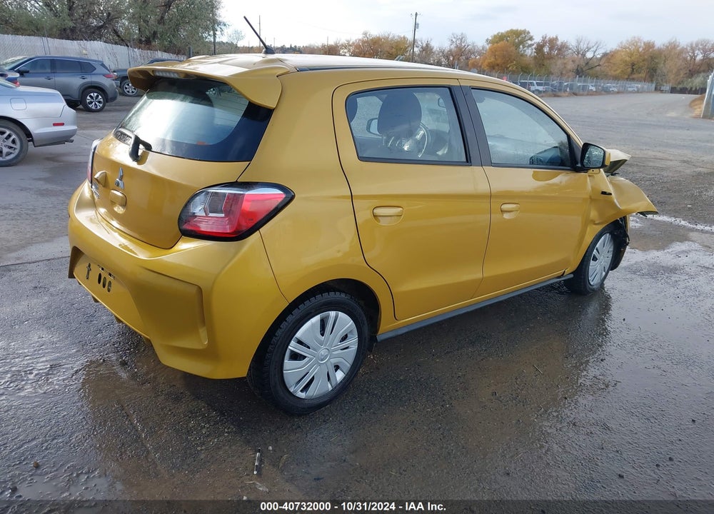 2021 MITSUBISHI MIRAGE CARBONITE EDITION/ES/LE VIN: ML32AUHJ2MH001509