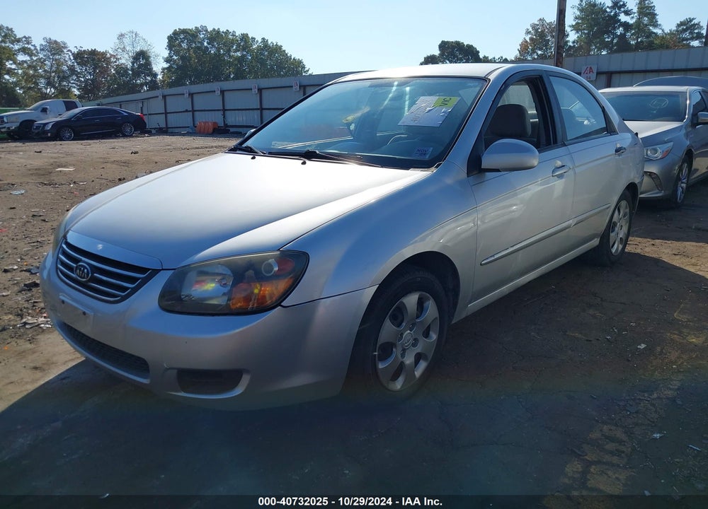 2009 KIA SPECTRA LX VIN: KNAFE221995604639