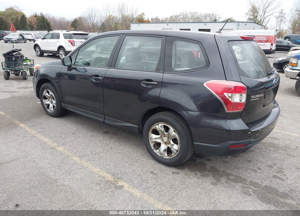 2014 SUBARU FORESTER 2.5I VIN: JF2SJAAC3EH405283