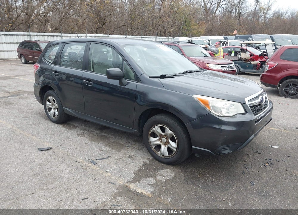 2014 SUBARU FORESTER 2.5I VIN: JF2SJAAC3EH405283