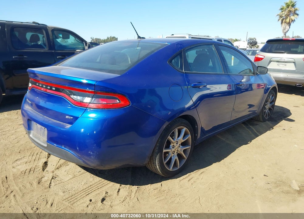 2013 DODGE DART SXT VIN: 1C3CDFBA4DD194531