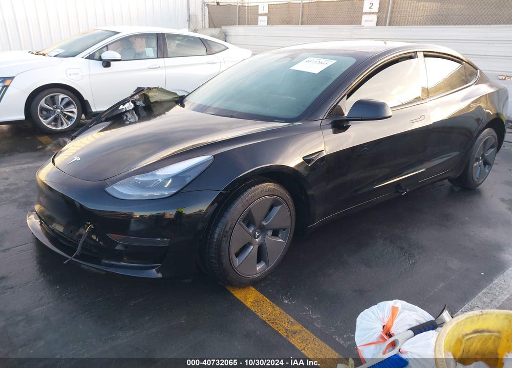 2022 TESLA MODEL 3 REAR-WHEEL DRIVE VIN: 5YJ3E1EA2NF337221