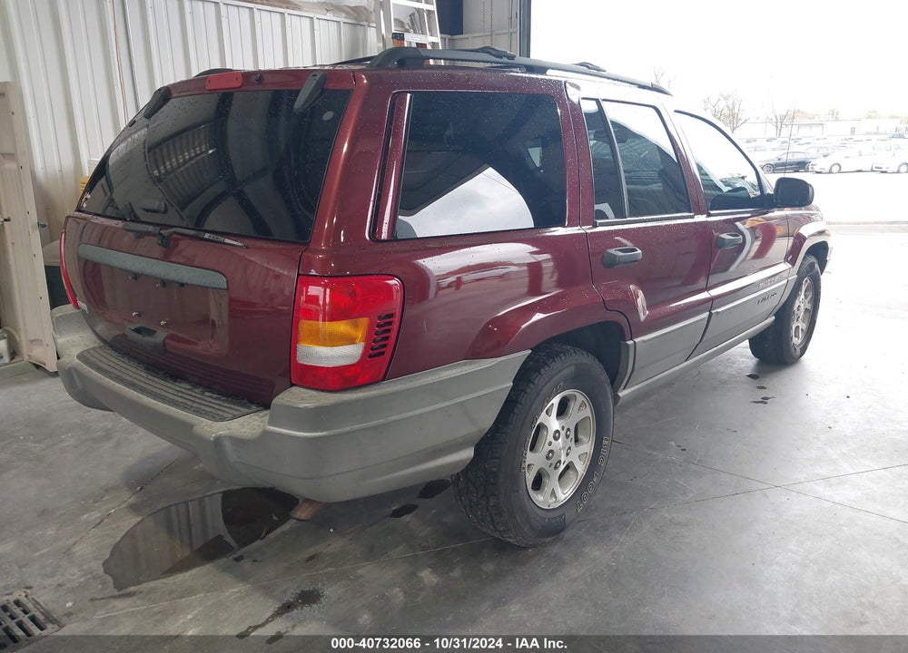 1999 JEEP GRAND CHEROKEE LAREDO VIN: 1J4G258S0XC650655