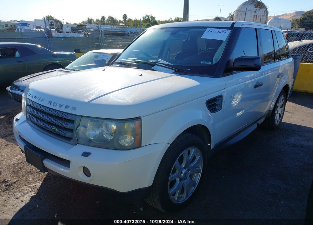 2009 LAND ROVER RANGE ROVER SPORT HSE VIN: SALSK25459A189478