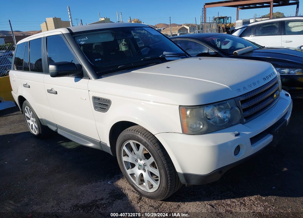 2009 LAND ROVER RANGE ROVER SPORT HSE VIN: SALSK25459A189478