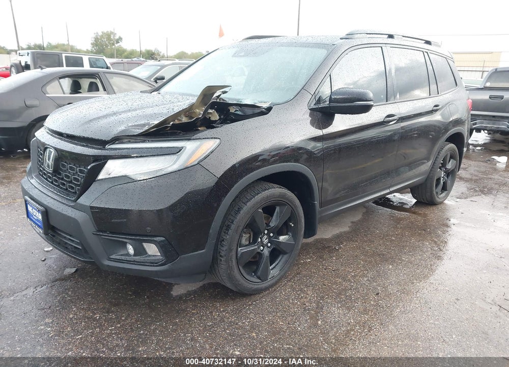 2020 HONDA PASSPORT AWD ELITE VIN: 5FNYF8H00LB002356