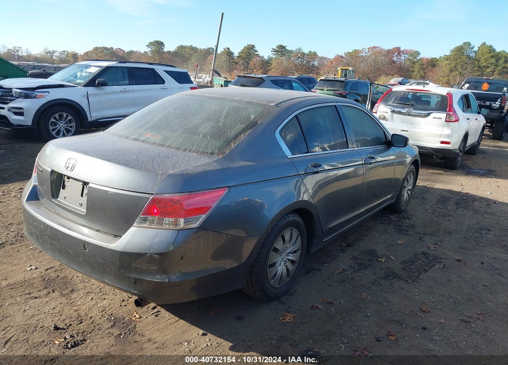 2010 HONDA ACCORD 2.4 LX VIN: 1HGCP2F36AA033359